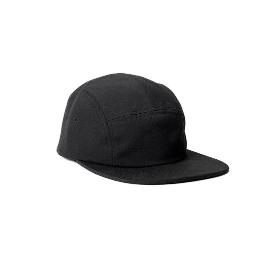 recycled-poly-flat-brim-5-panel-hat-u2 Web_PDP-FlatBrim5PanelHat_Studio_Front_Black.jpg