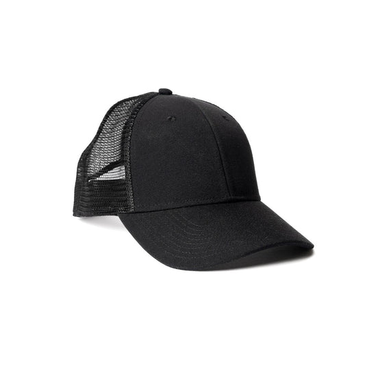 recycled-poly-low-profile-trucker-hat-m2 Web_PDP-LowProfileTruckerHat_Studio_Front_Black.jpg
